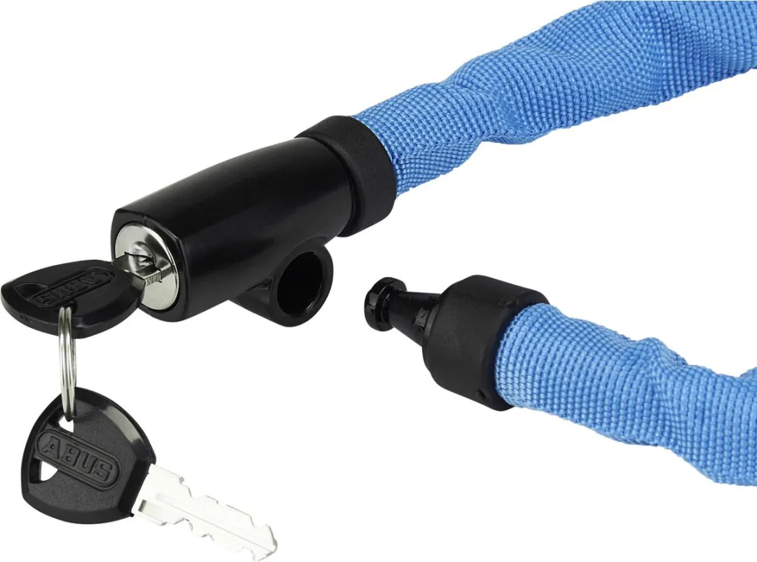 ABUS 4804K/75 Kettingslot - Blauw