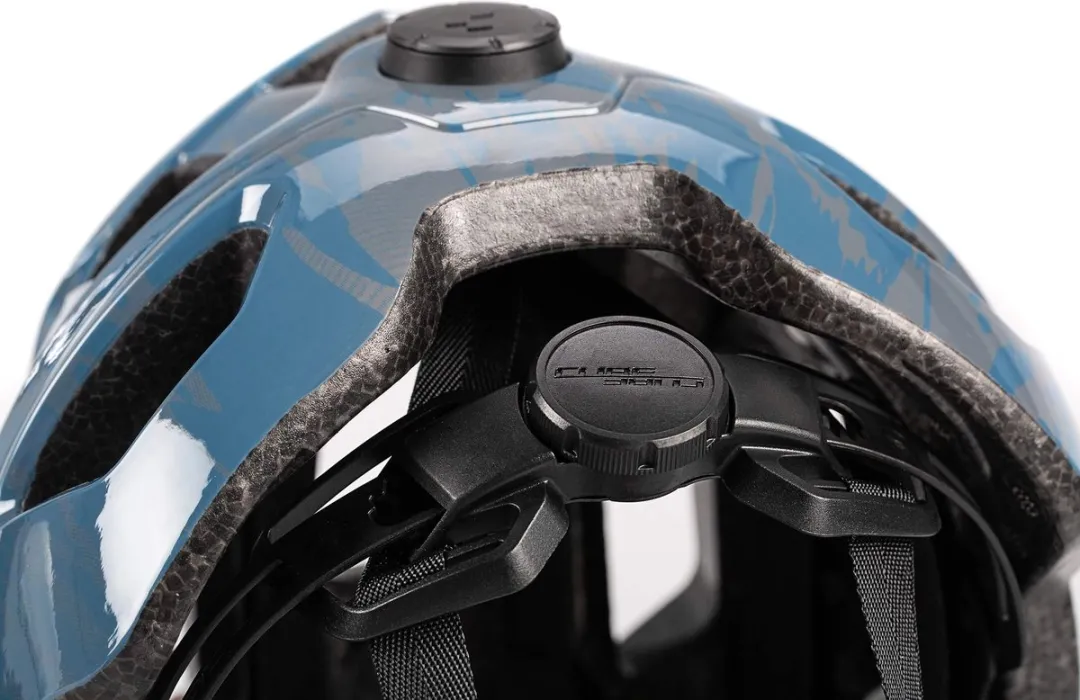 Cube Steep Fietshelm 49-55cm - Donkerblauw