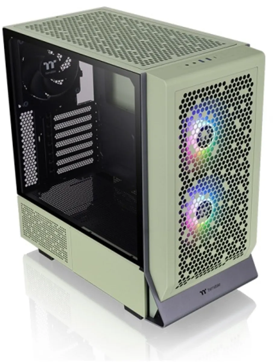 Thermaltake Ceres 300 TG Midi Tower - Groen