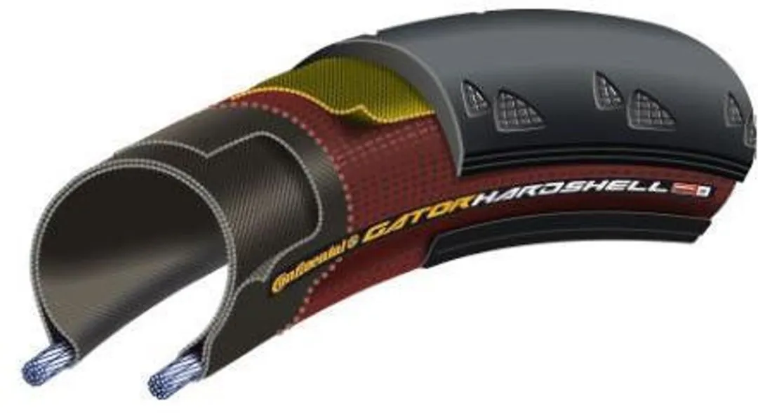 Continental Gator Hardshell 28x1.00 (25-622) Buitenband - Zwart