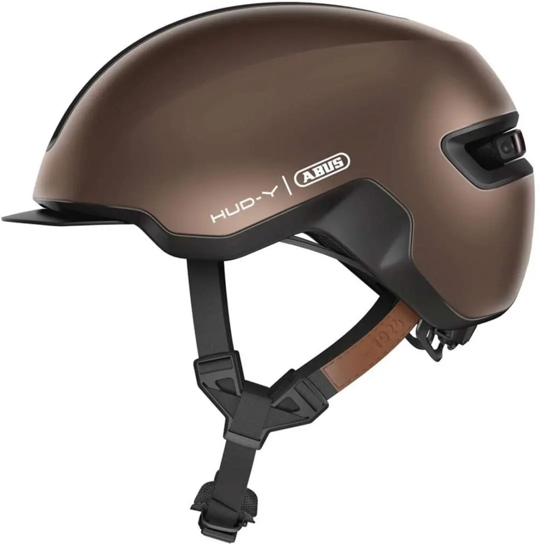 ABUS Hud-Y Fietshelm L - Metallic Copper