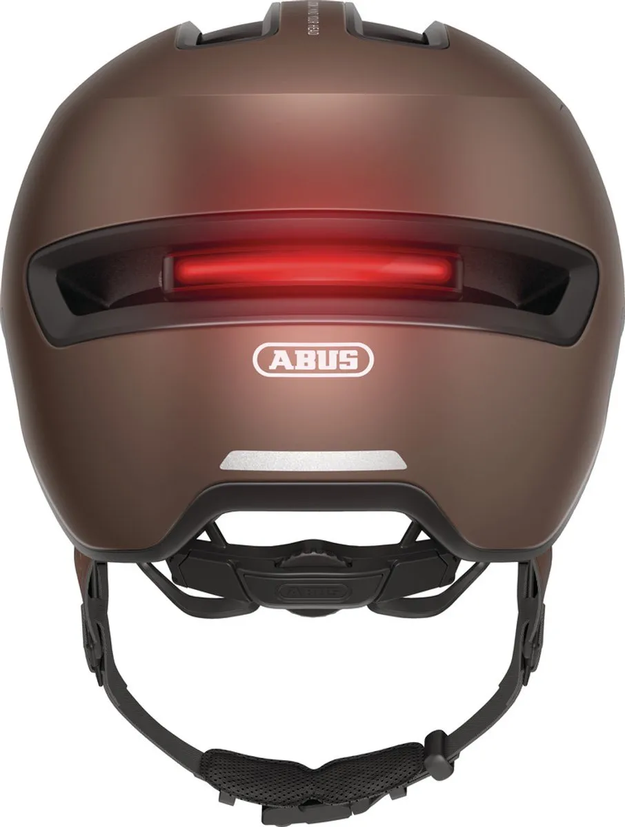 ABUS Hud-Y Fietshelm L - Metallic Copper
