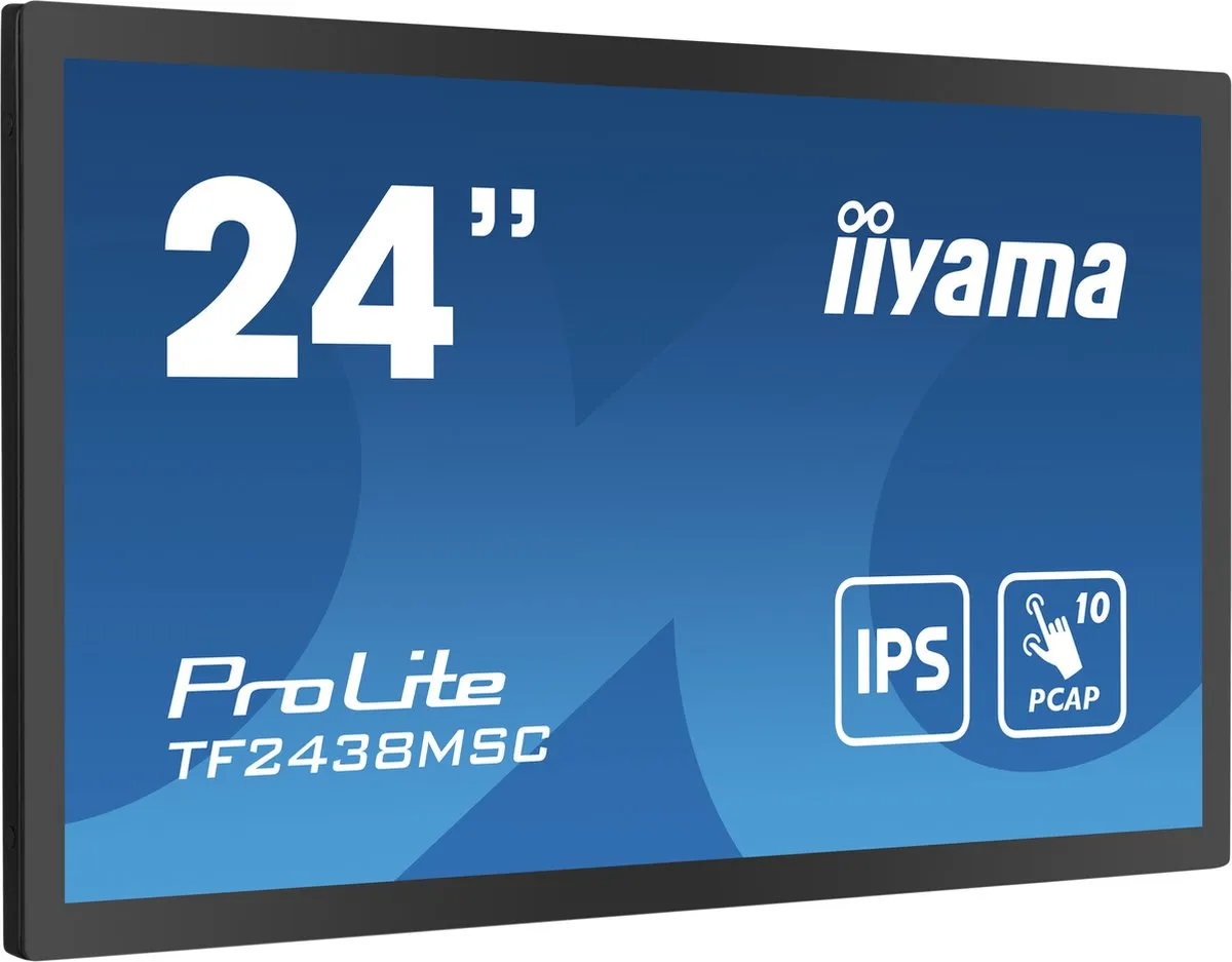 iiyama TF2438MSC-B1 Beeldkrant 24" Touchscreen