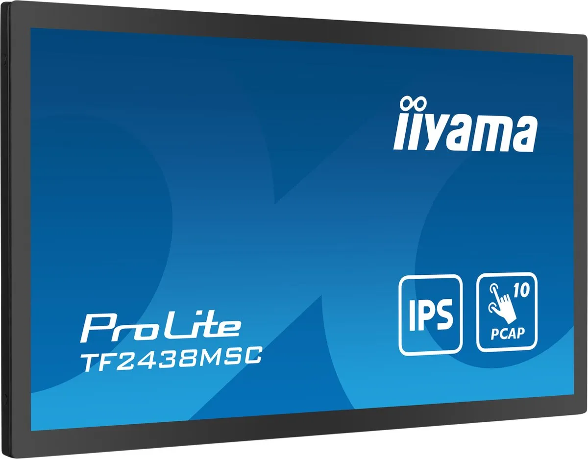 iiyama TF2438MSC-B1 Beeldkrant 24" Touchscreen - 600 cd/m² - Zwart - afbeelding 6 van 6