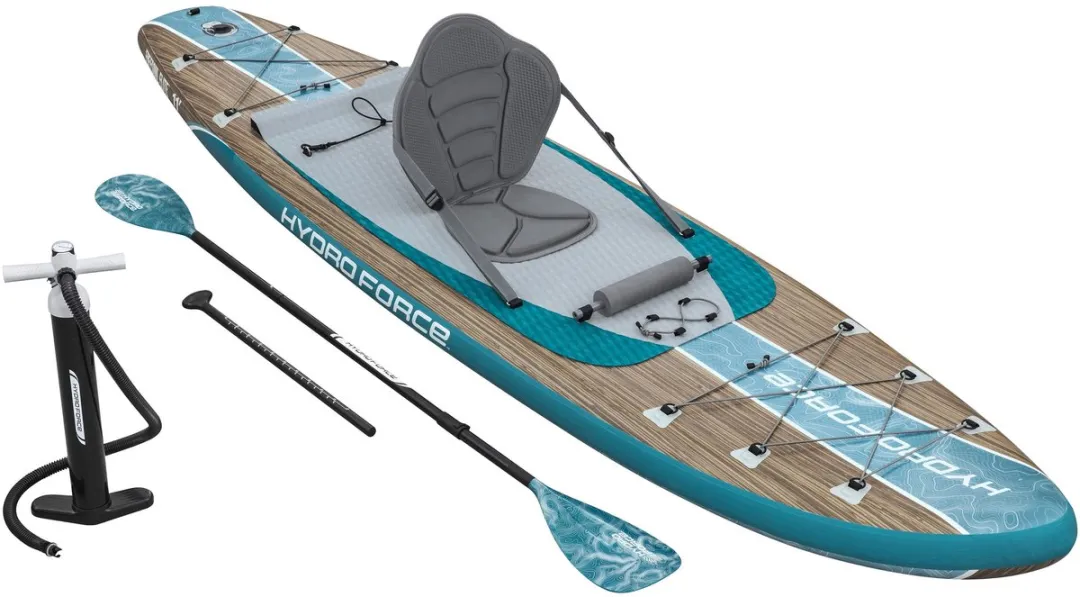 Bestway Hydro Force Freesoul Elite Opblaasbare SUP/Kayak 335cm - Blauw