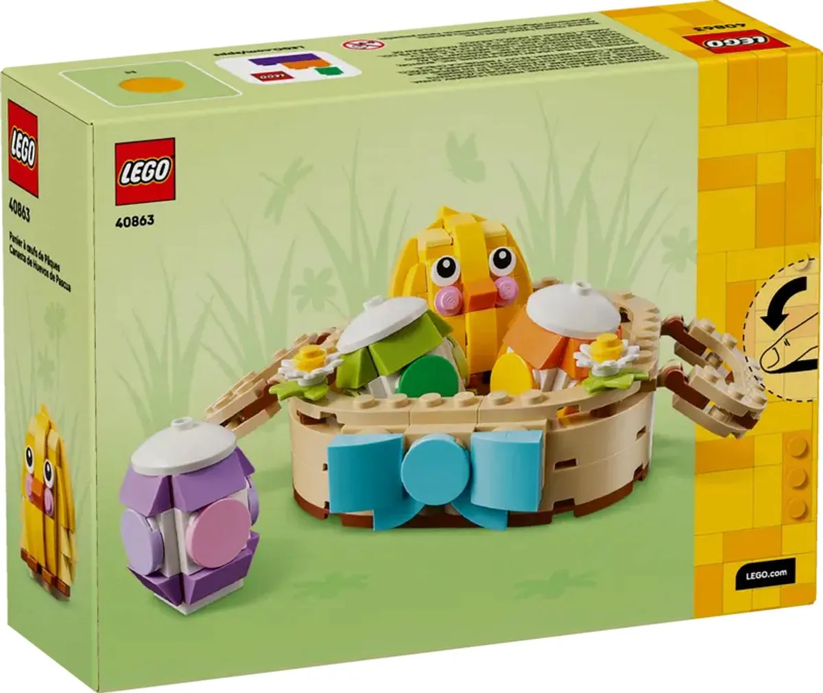 LEGO Pasen 40863 Bouwset - 216 Stukken - Diverse Kleuren - afbeelding 2 van 2