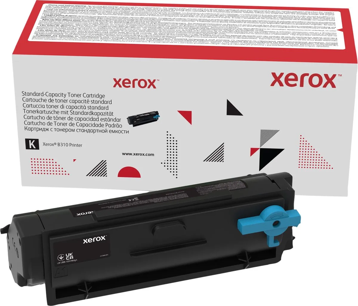 Original Ink Cartridge Xerox 006R04376 Black