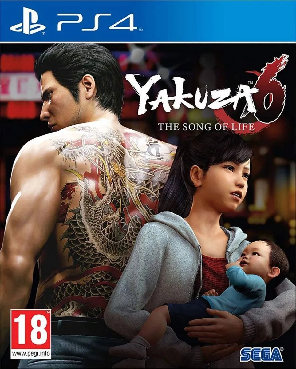 Sega Yakuza 6: The Song of Life PS4