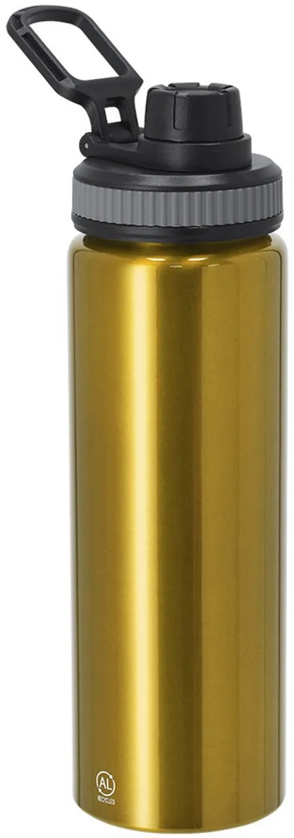 Bellatio Design Fitmaster Waterfles 800ml - Metallic Goud