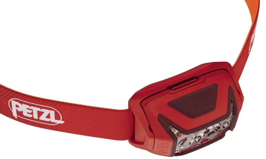 Petzl Actik Hoofdlamp 450 Lumen - Rood