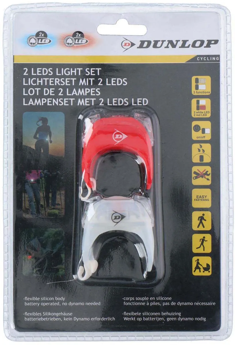 Dunlop Front Light 2 LED Set - 2 Stuks