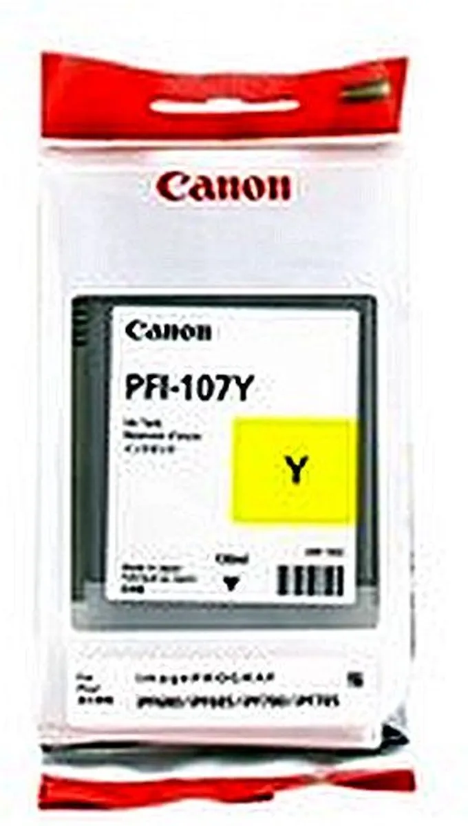 Canon PFI-107 Geel Inktcartridge - 130ml