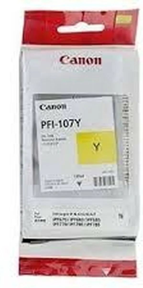 Canon PFI-107 Geel Inktcartridge - 130ml
