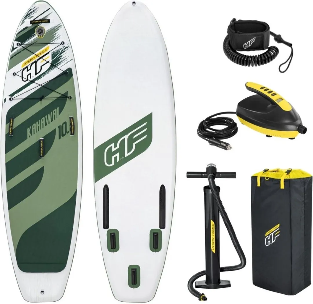 Bestway Hydro Force Kahawai SUP Set - 256L - Groen