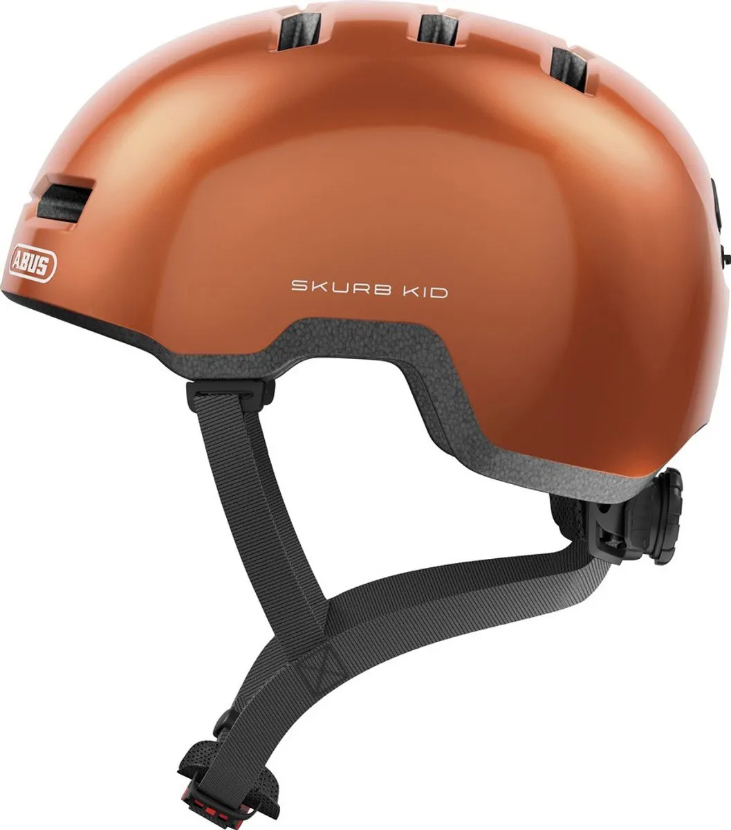 ABUS Skurb Kid Fietshelm - M 50-55cm - Goldfish Orange
