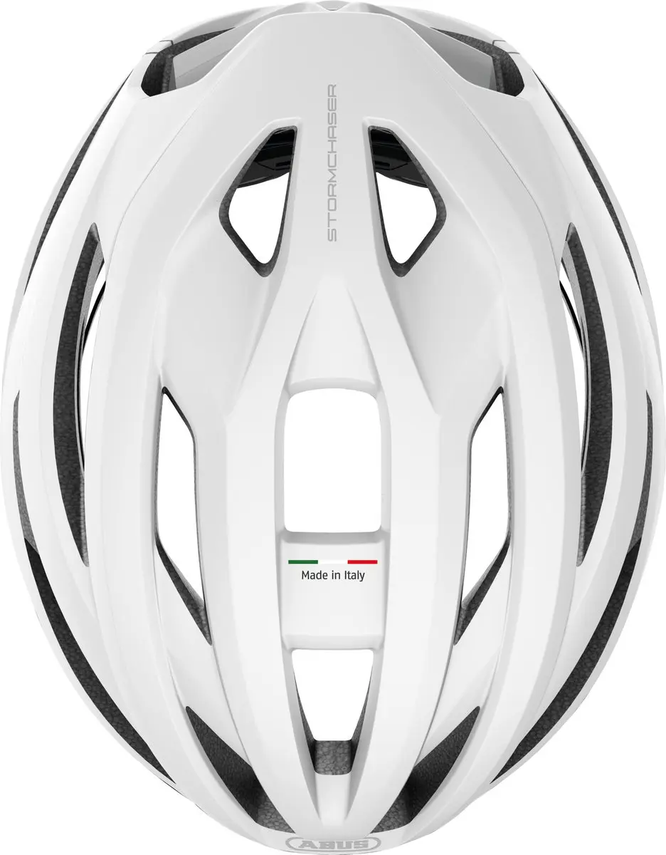 ABUS Stormchaser Ace Fietshelm - M - Polar White