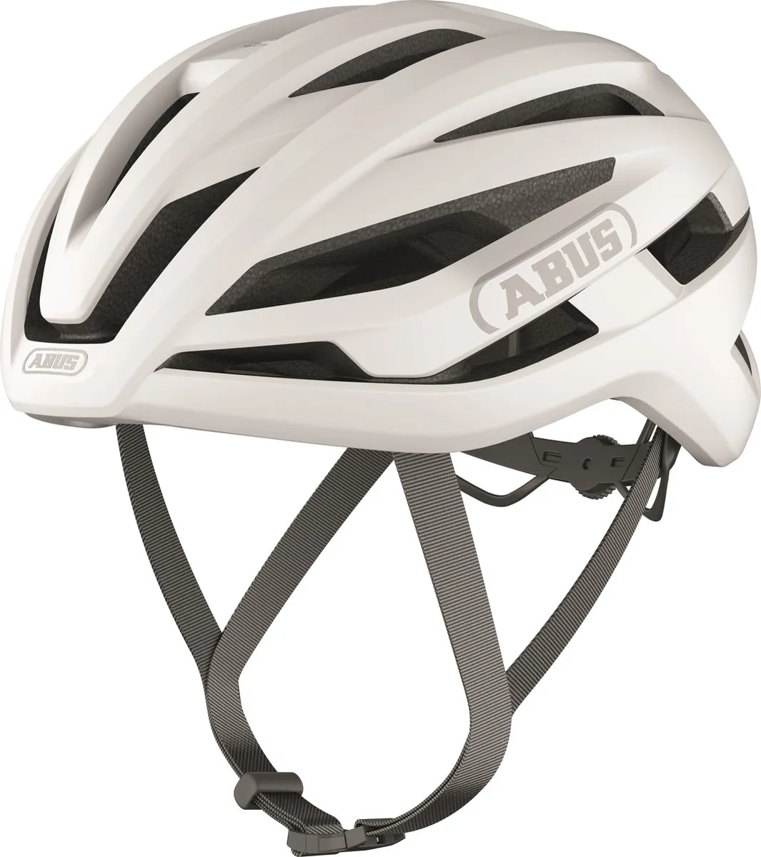 ABUS Stormchaser Ace Fietshelm - M - Polar White