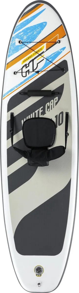 Bestway Hydro Force White Cap Convertible SUP 305x84cm - 208L - Grijs