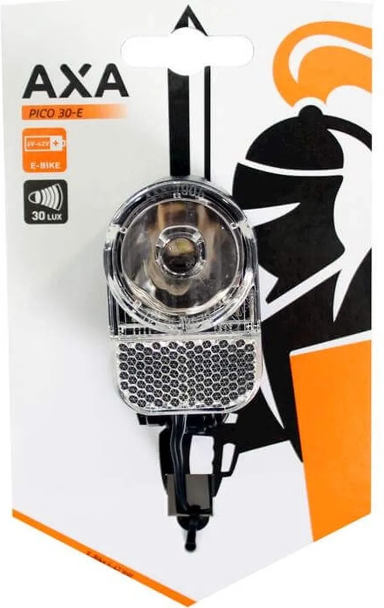 AXA Pico 30 E-bike Koplamp - 30 Lux - Zwart