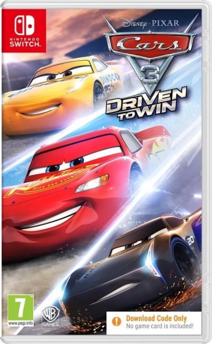 Warner Bros Cars 3 Driven to Win Nintendo Switch