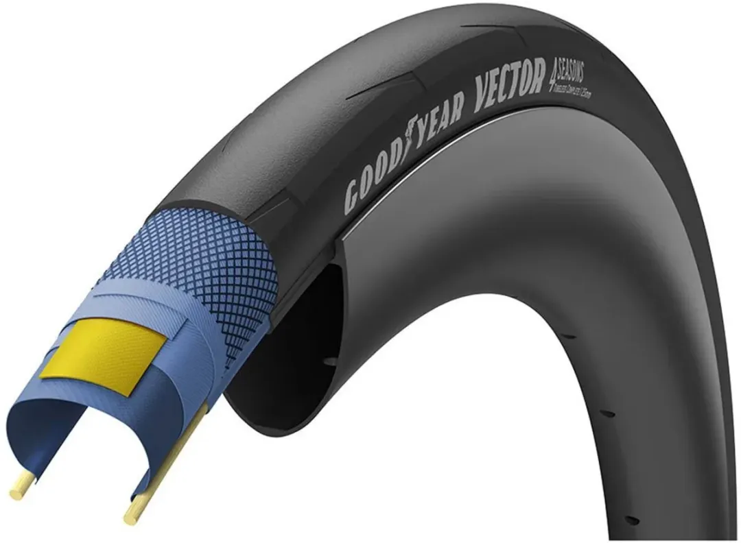 Goodyear Vector 4Seasons TLC 28-622 Raceband - Zwart