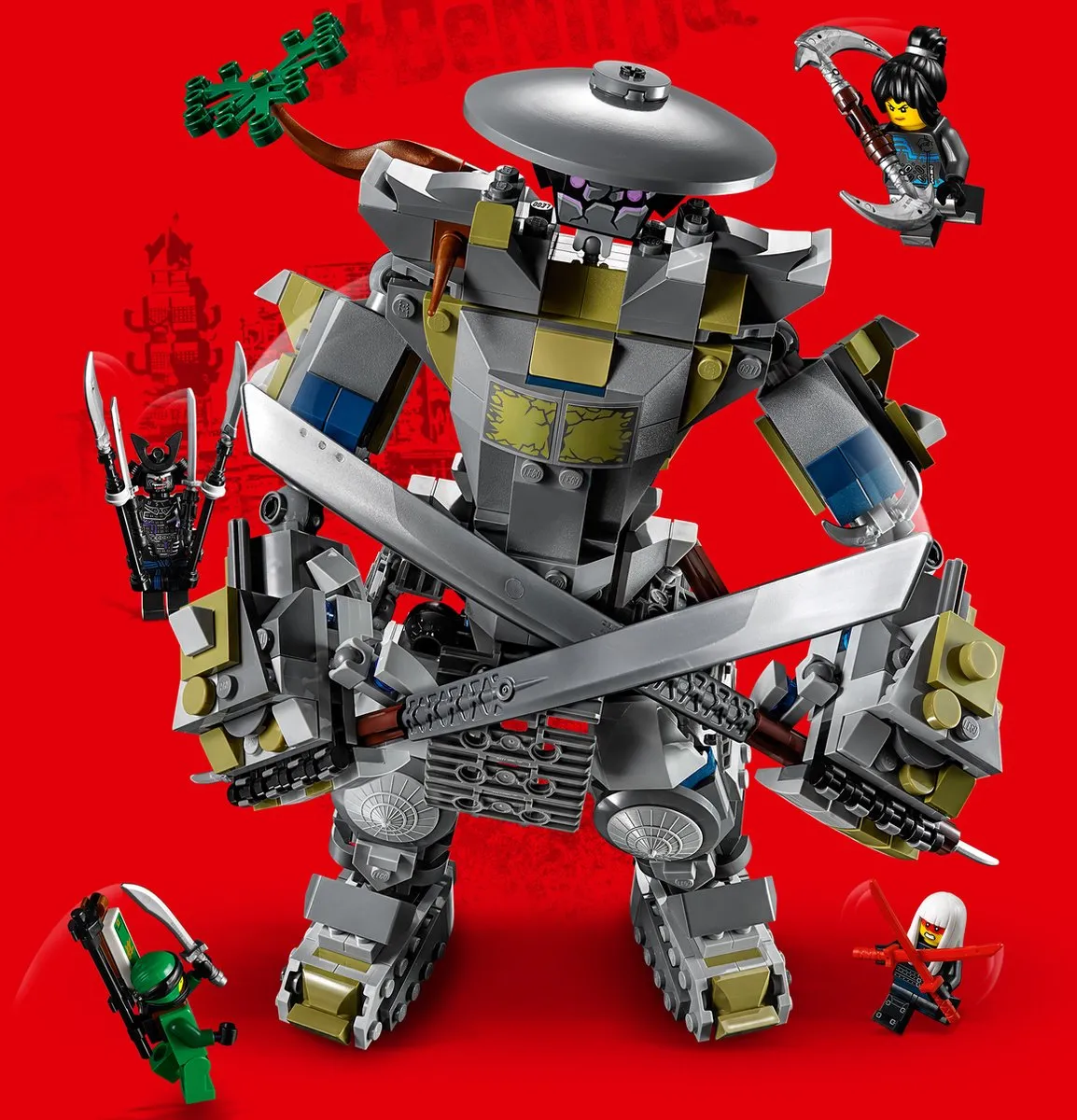 LEGO Ninjago Oni Titan 70658 - 522 Stukken - 4 Minifiguren