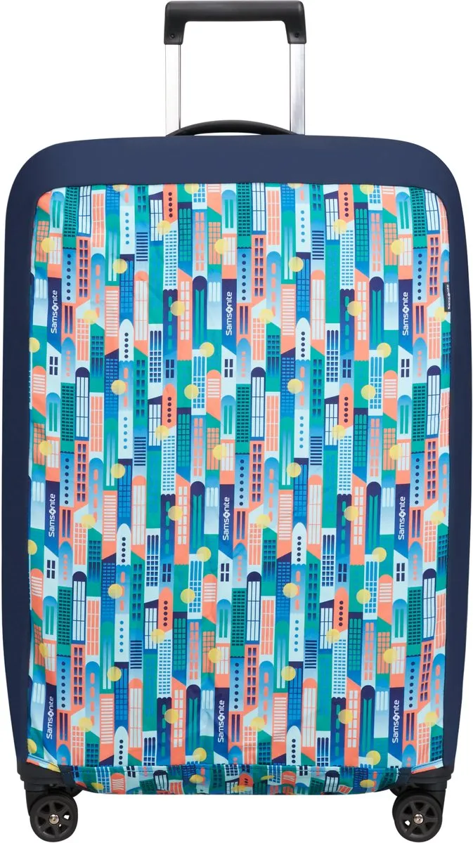 Samsonite Kofferhoes Large CITY PRINT - 75-86cm