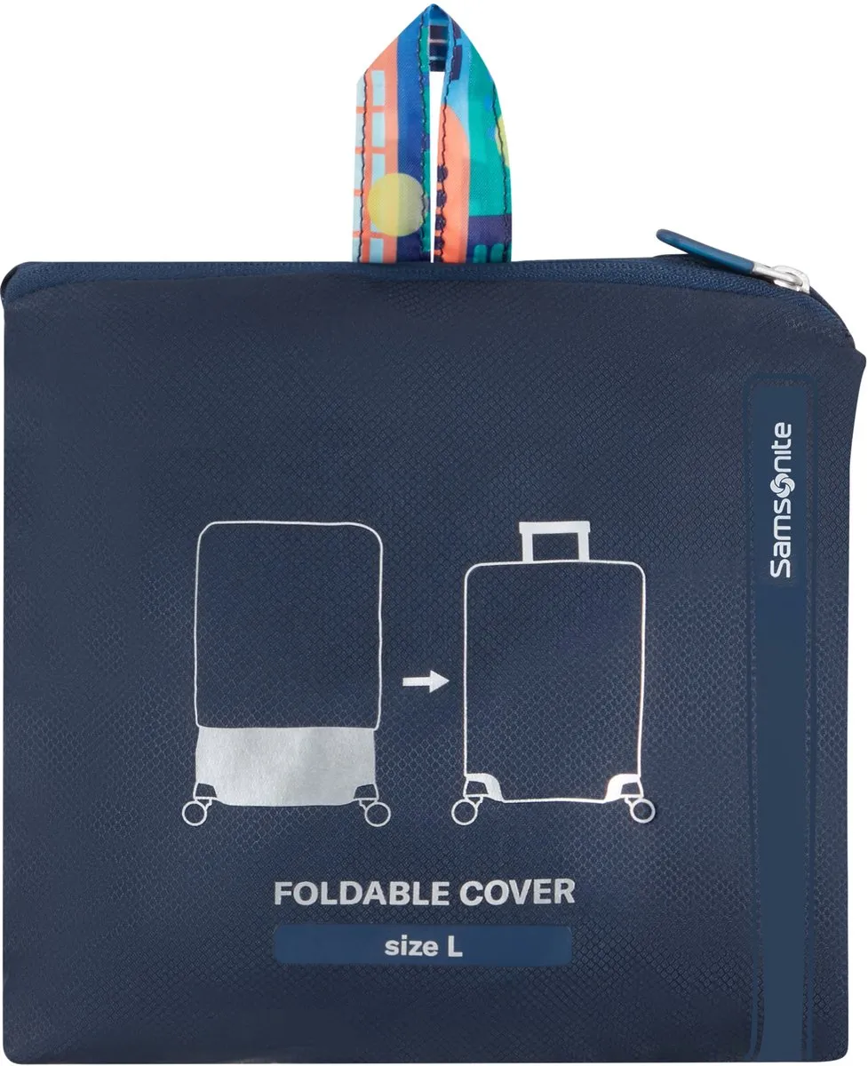 Samsonite Kofferhoes Large CITY PRINT - 75-86cm