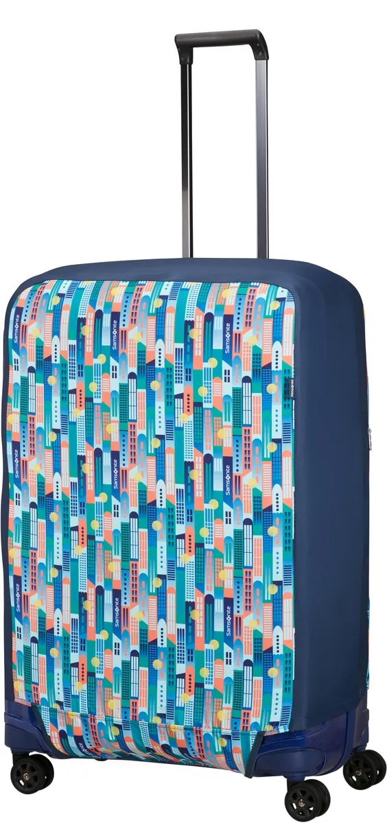 Samsonite Kofferhoes Large CITY PRINT - 75-86cm