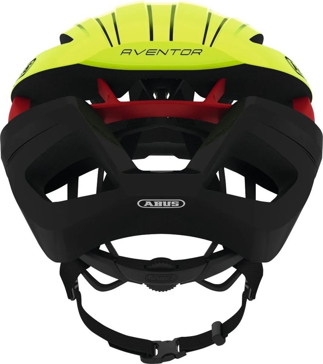 ABUS Aventor Fietshelm Geel - 51-55cm