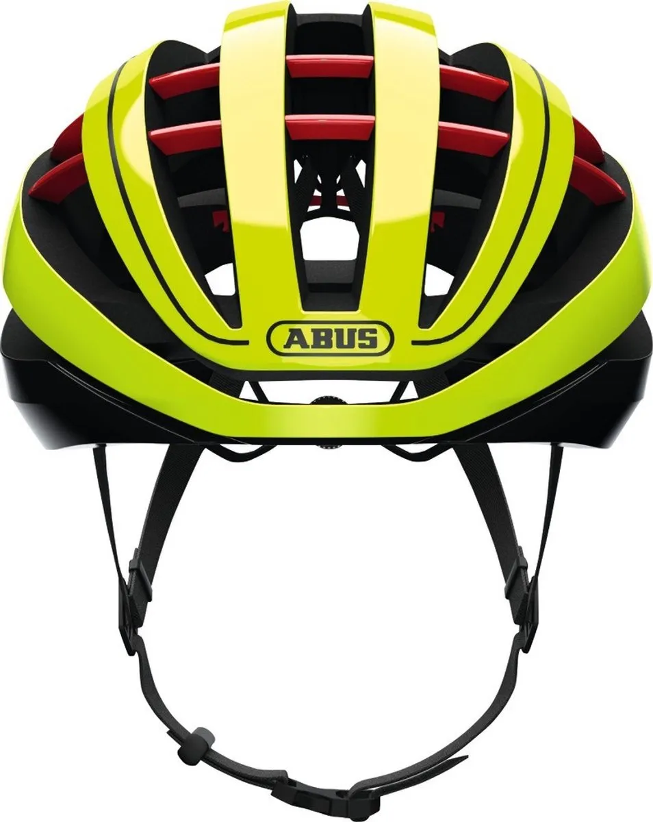 ABUS Aventor Fietshelm Geel - 51-55cm