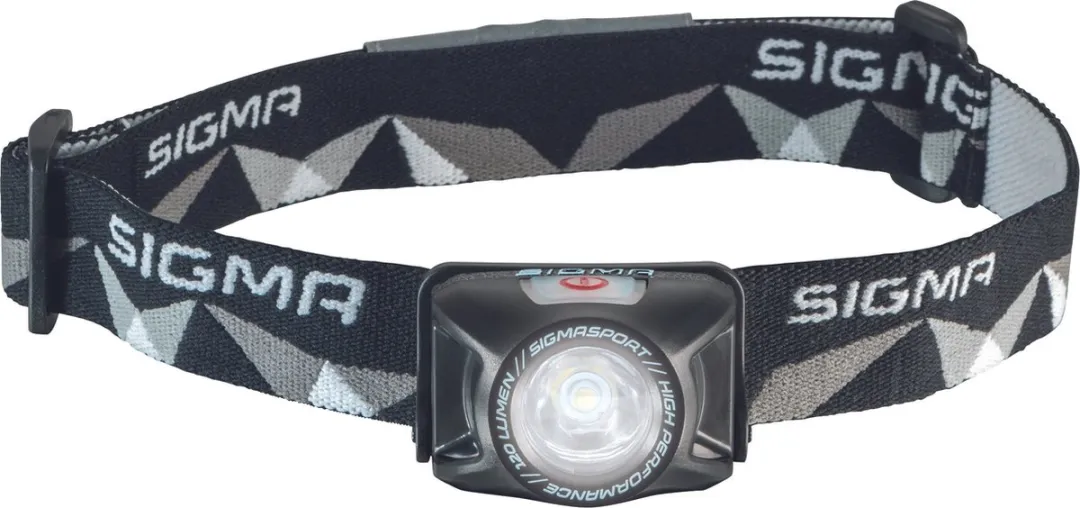 Sigma Hoofdlamp LED II USB - Zwart