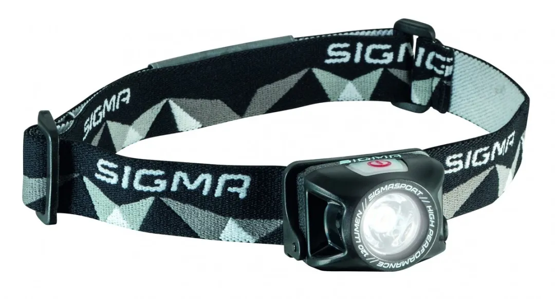 Sigma Hoofdlamp LED II USB - Zwart