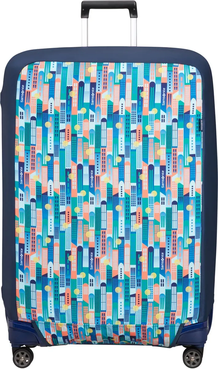 Samsonite Kofferhoes Foldable XL Cityprint