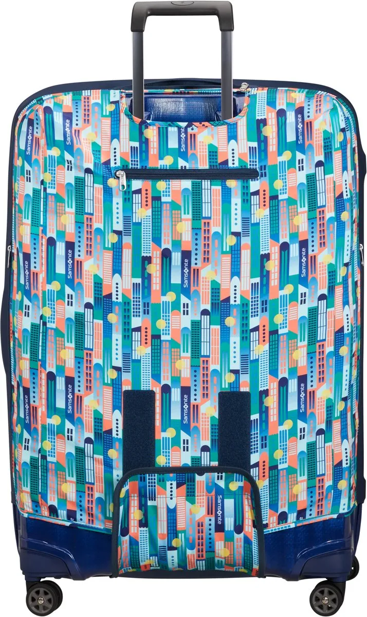 Samsonite Kofferhoes Foldable XL Cityprint - 75-86cm