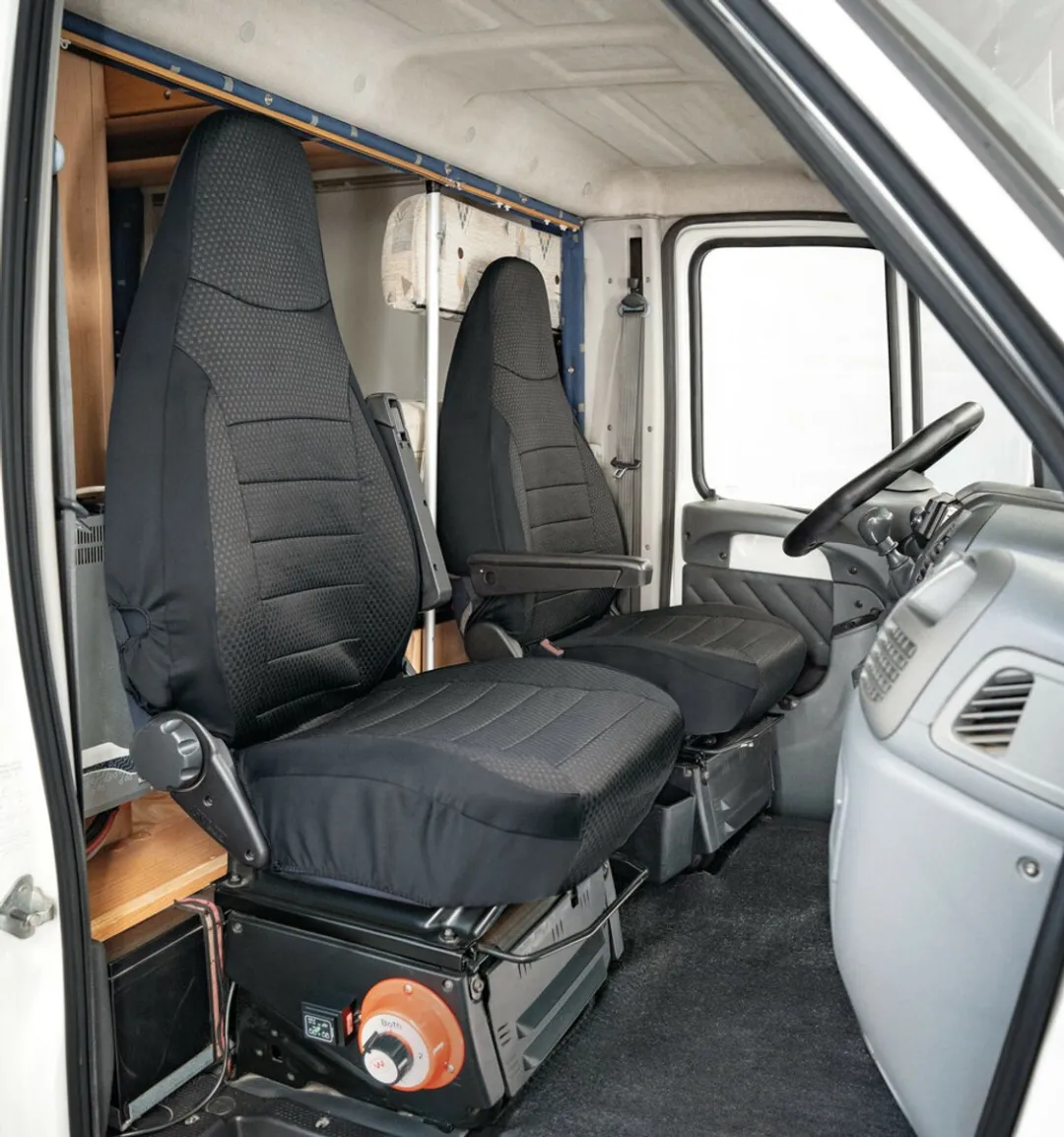 Lampa Travel Entire Universele Camperstoelhoezen - Zwart