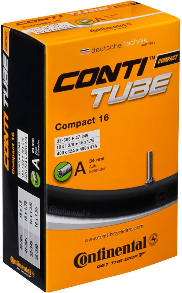 Continental Compact 20 Wide Binnenband 40mm - 20x1.90 - Hollands Ventiel