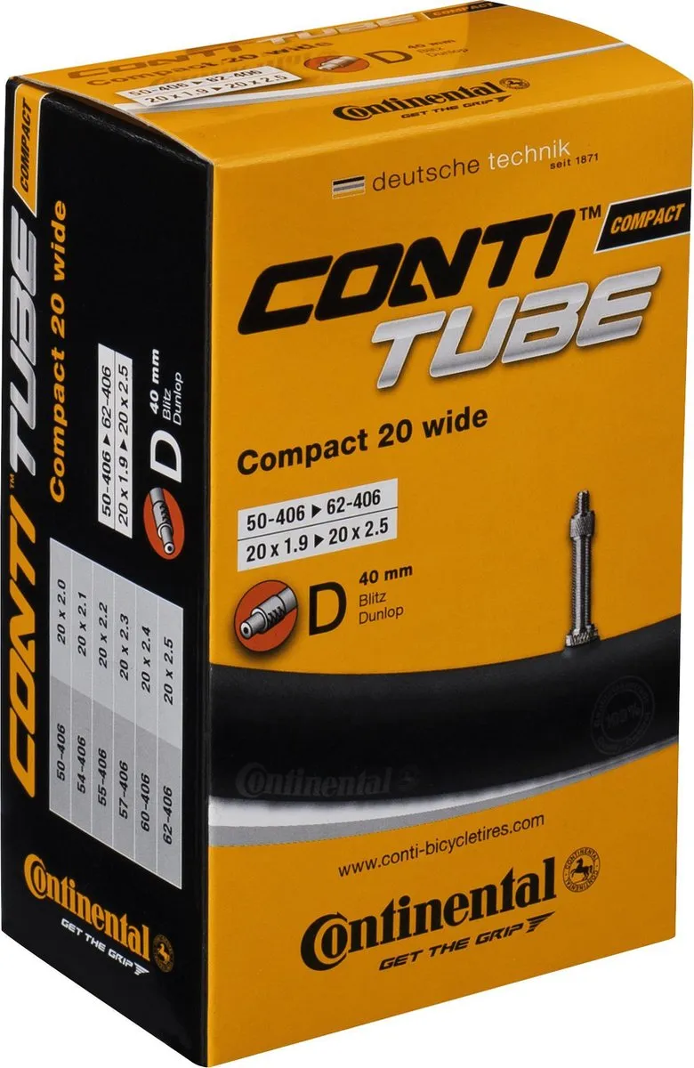 Continental Compact 20 Wide Binnenband 40mm