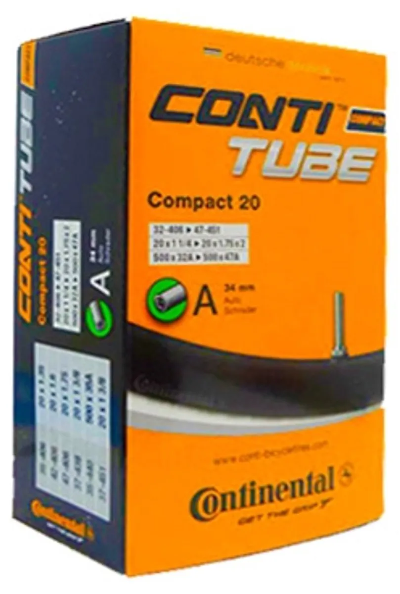 Continental Compact 20 Wide Binnenband 40mm - 20x1.90 - Hollands Ventiel