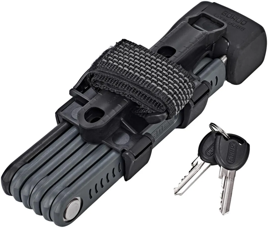 ABUS Bordo Lite 6055/85 Vouwslot - 85 cm - Zwart