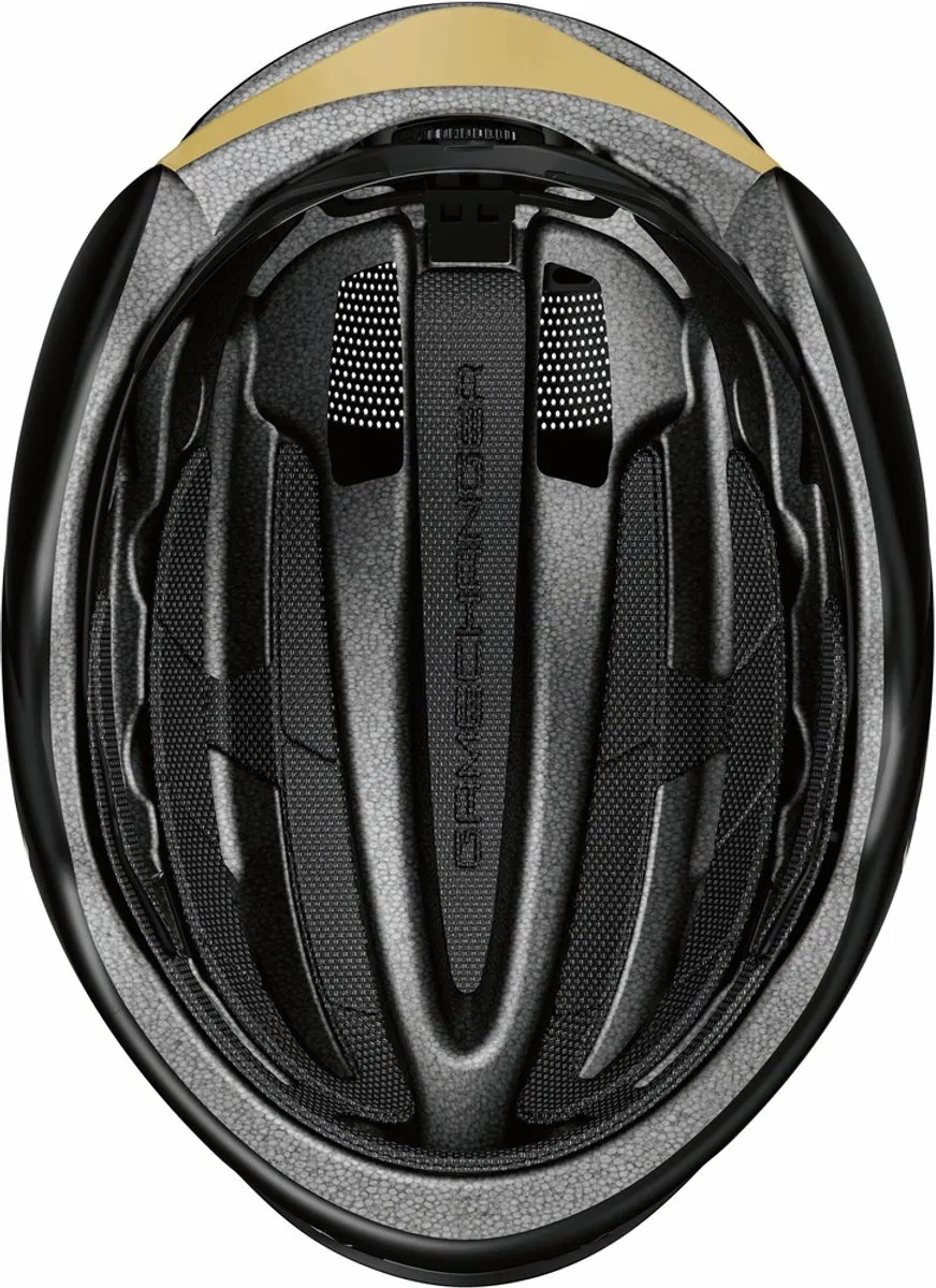 ABUS GameChanger 2.0 Helm - L 57-61cm - Zwart/Goud - afbeelding 6 van 6