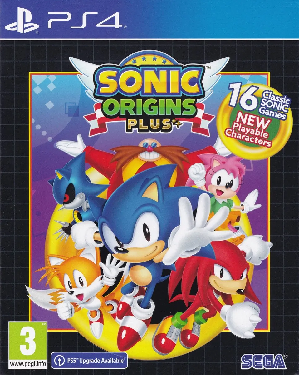 Sega Sonic Origins Plus - PS4