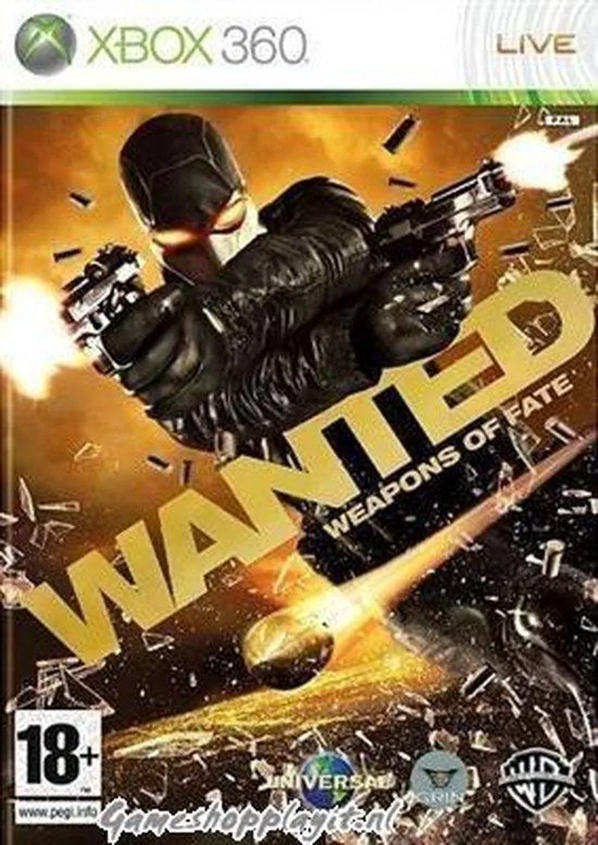 Warner Bros Wanted Weapons of Fate - 1 Speler