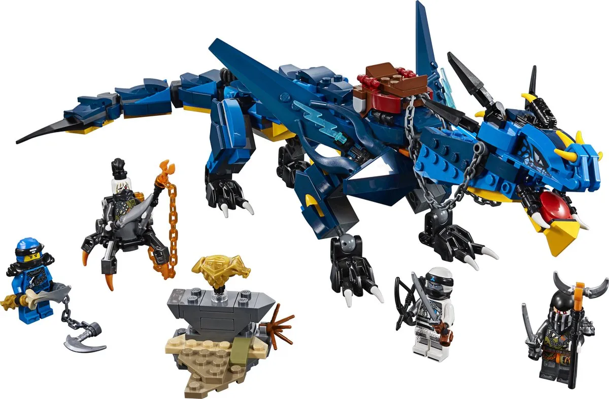 LEGO Ninjago Stormbringer Draak 70652 - 493 Stukken - afbeelding 6 van 6