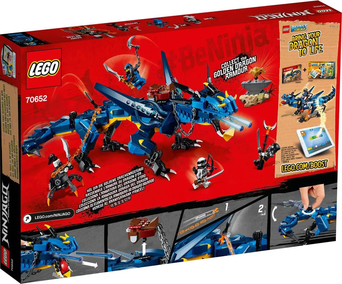 LEGO Ninjago Stormbringer Draak 70652 - 493 Stukken