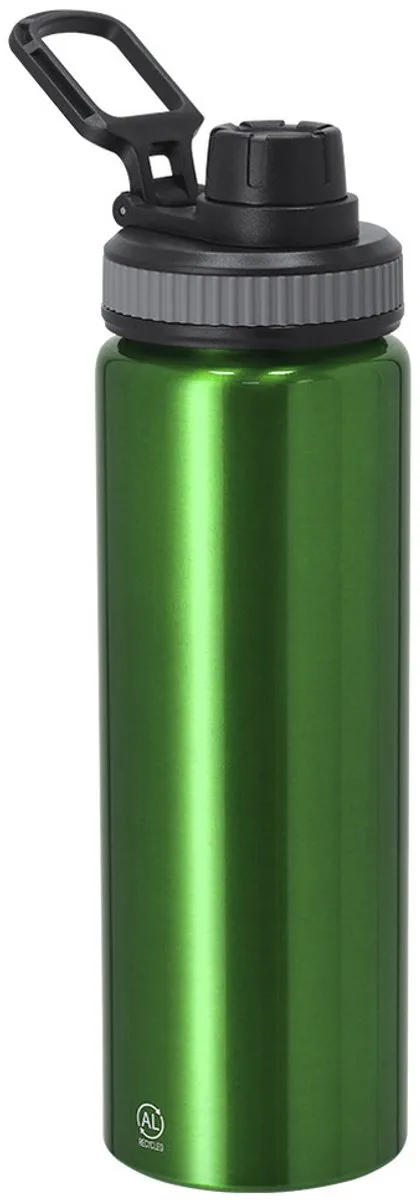 Bellatio Design Fitmaster Waterfles 800ml - Metallic Groen