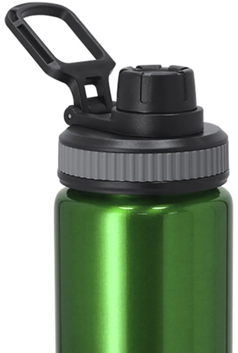 Bellatio Design Fitmaster Waterfles 800ml - Metallic Groen