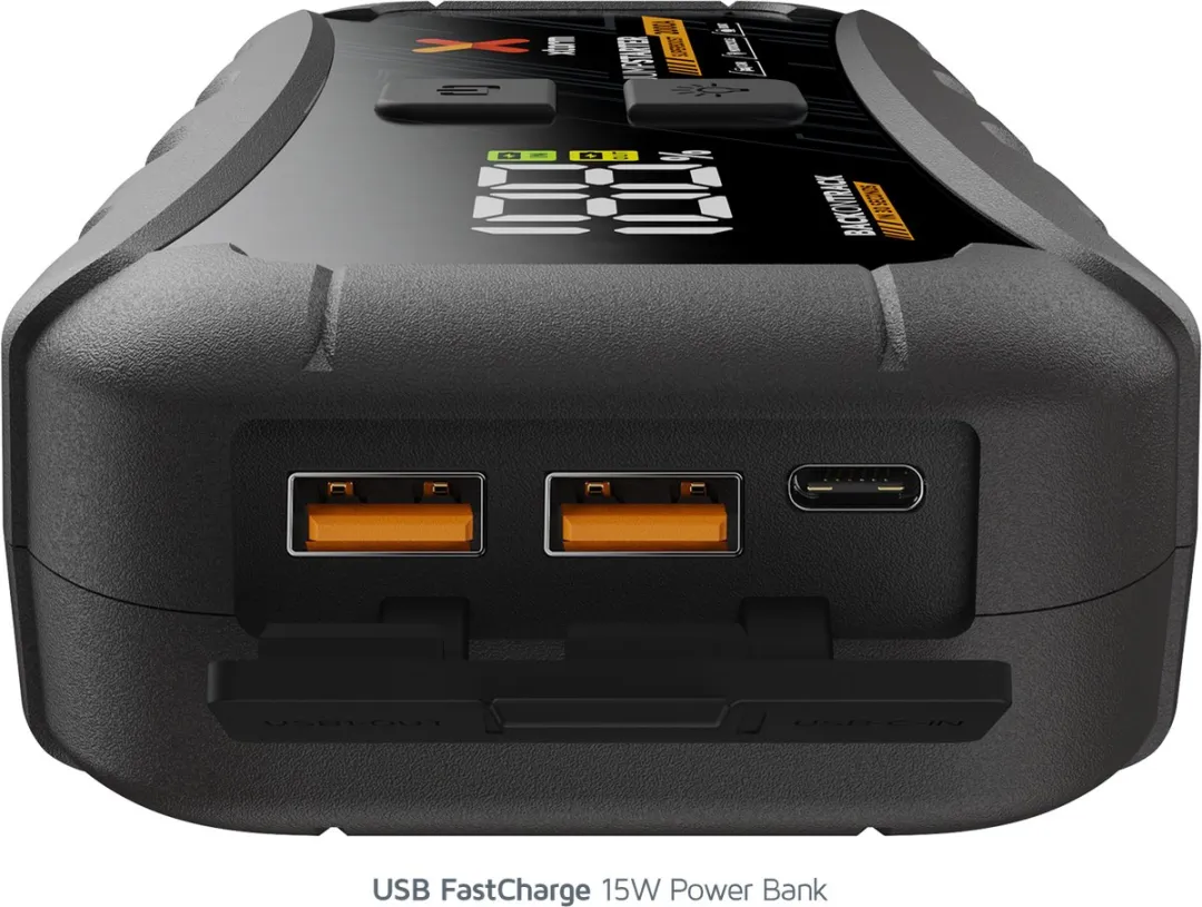 Xtorm Jumpstarter 2000A Startbooster 12V - 12.000mAh Powerbank - Zwart