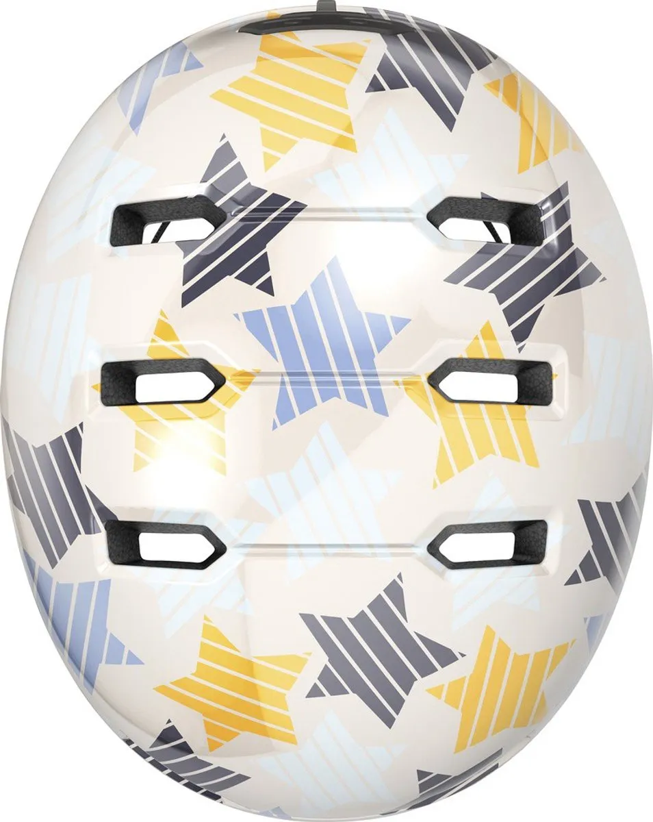 ABUS Skurb Kid Fietshelm - Grey Stars M