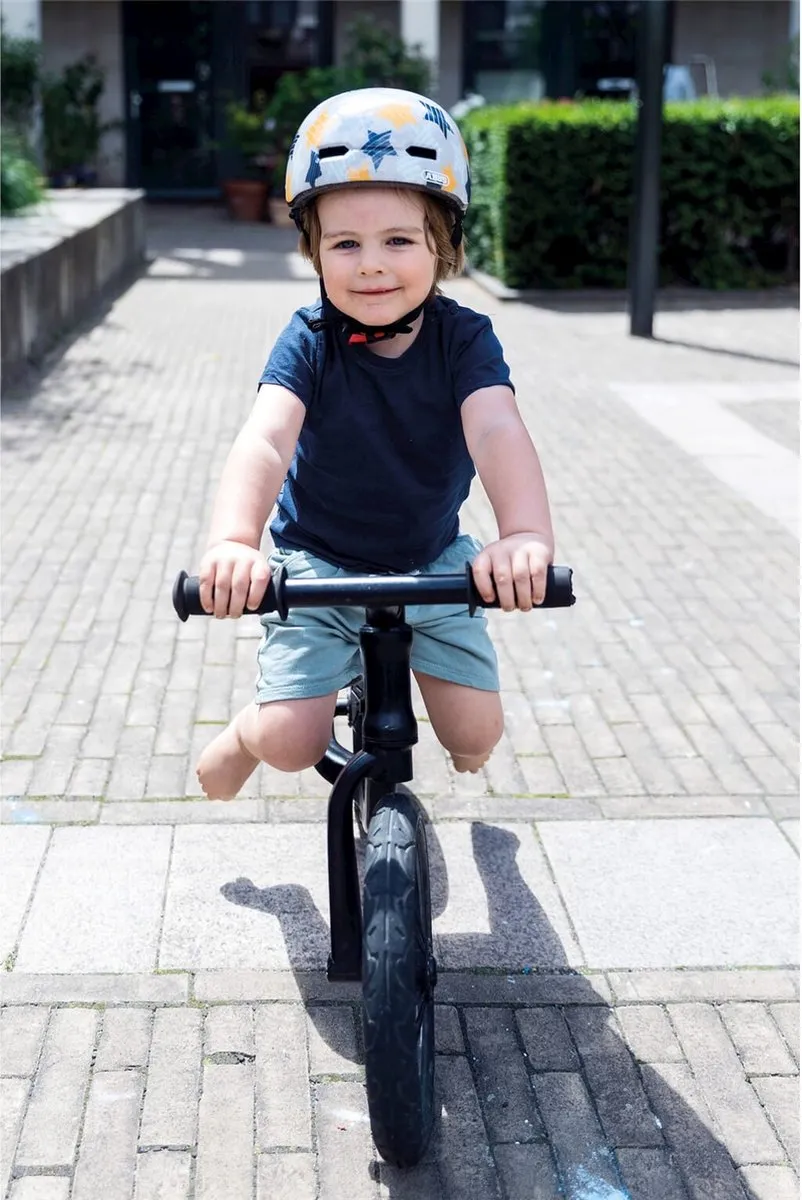 ABUS Skurb Kid Fietshelm - Grey Stars M